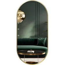 Зеркало EMZE 50x100 с УФ-окантовкой UV.50.100.AUR (золото)
