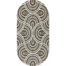 Ковер для жилой комнаты Safyun Bravo SN550-LIGHT-BROWN-OVAL (1x2)