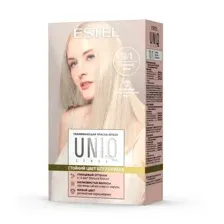 Краска для волос Estel UNIQ SENSE 10/1 светлый блондин пепельный