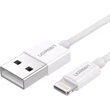 Кабель UGREEN US155 USB-A/Lightning MFI 2m White (20730)
