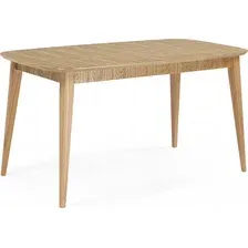 Обеденный стол Woodville Адель 145-190x80 (светлое дерево)