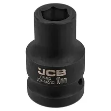 JCB-44510 Головка ударная 1/2', 10мм (6гр.)
