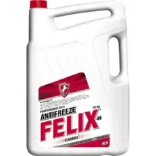 Антифриз FELIX 430206020 красный готовый G12+ 10 л