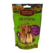 Лакомство Уши кроличьи для мини-пород, 15г