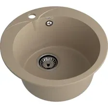Мойка кухонная GranFest Rondo, GF-R480, песок