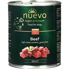 Влажный корм для собак Nuevo Beef / 95005 (800г)