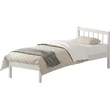 Кровать Домаклево Мечта 4 90х190 (береза/белый)