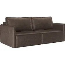 Угловой диван Мебель-АРС Хайтон M9-23-3 (бархат шоколадный Star Velvet 60 Coffee)