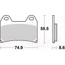 Тормозные колодки TRW MCB683