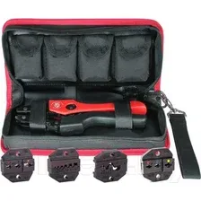 Набор обжимного инструмента КВТ CTK4 / 75907