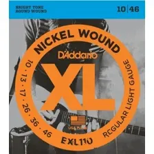Струны для гитары D'Addario EXL110 Regular Light 10-46
