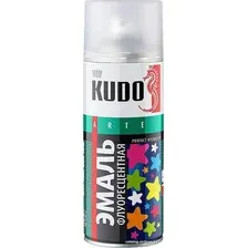 Эмаль Kudo флуоресцентная KU-1206 0.52 л (оранжево-красный)