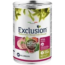 Консервированный корм для собак Exclusion Monoprotein Formula Veal NGAVA40 400 г