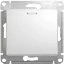 Выключатель Schneider Electric Glossa GSL000113 (белый)