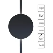 Трековый светильник Arte Lamp Rapid A1163PL-1BK