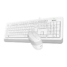 Клавиатура + мышь A4Tech Fstyler F1010 (белый/серый)