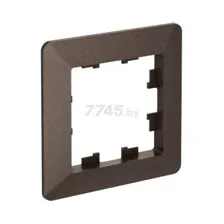 Рамка SYSTEME (SCHNEIDER) ELECTRIC AtlasDesign Air мокко черный (ATN220601)