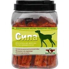 Лакомство для собак GreenQZin Сила эскалоп из курицы 750 г