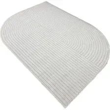 Ковер для жилой комнаты Radjab Carpet Сканди Сизаль Прямоугольник 10980A 13057RK (2.4x3.4, Cream/Cream)