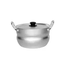 Кастрюля алюминиевая с крышкой 1,7 л "Kalitva"
