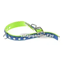 Ошейник Ferplast Dual Diamonds CF15/35 75185111 (синий/зеленый)