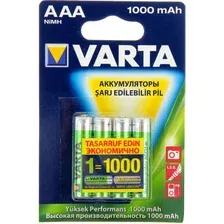 Аккумуляторная батарейка Varta Ni-Mh, ААА, 05703, 4 шт