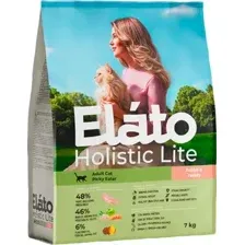 Сухой корм для кошек Elato Holistic Lite Для привередливых кошек с кроликом и индейкой (7кг)