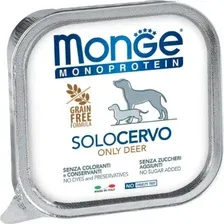 Консервированный корм для собак Monge Monoprotein Паштет из оленины 150 г