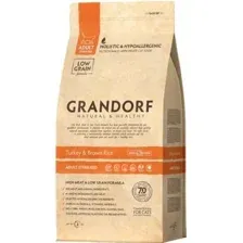 Сухой корм для кошек Grandorf Turkey&amp;Rice Adult Sterilised (Индейка с рисом) 2 кг