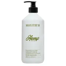 Шампунь для чувствительной кожи головы Selective Professional - HEMP, 1000 мл.
