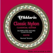 Струны для классической гитары D'Addario EJ27N Normal Tension