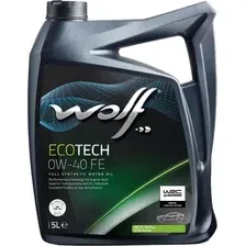 Моторное масло WOLF EcoTech 0W40 FE / 16106/5 (5л)