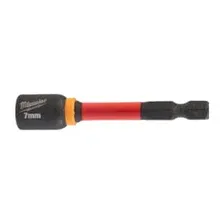 Насадка торцевая шестигранная  7х65 мм магнитная SHOCKWAVE Milwaukee 4932492437