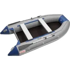 Моторная лодка Roger Boat Hunter 3000 (без киля, серый/синий)