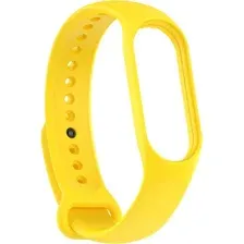 Ремешок Rumi силиконовый для Xiaomi Smart Band 7 (желтый)