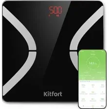 Умные напольные весы Kitfort KT-837
