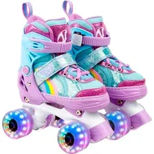 Роликовые коньки Amarobaby Disco / AMARO-35Di-Pu-26 (фиолетовый, р. 26-29)