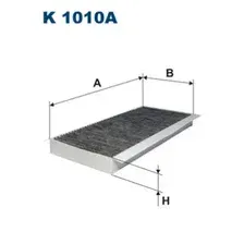 Фильтр, воздух во внутренном пространстве FILTRON K1010A