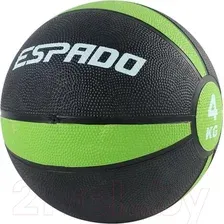 Медбол Espado ES2601 (4 кг, зеленый)