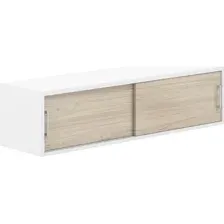 Антресоль Norden AG.262.WH.WH.AR (белый/белый/акация равелло)