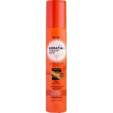 Лак для укладки волос Витэкс Keratin & Жидкий шелк Суперобъем и блеск Сверхсильная фиксация (215мл)