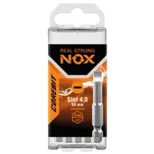 Бита SL 4,0х50 мм Е6,3 (5 шт.) NOX CORBIT 342450-5B