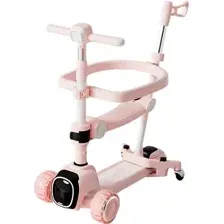 Самокат детский Yayale 1021-K602 LW (розовый)
