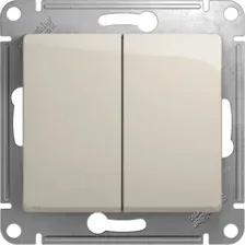 Выключатель Systeme Electric Glossa GSL000951 (молочный)