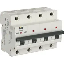 Выключатель автоматический IEK AR-M10H-4-B080