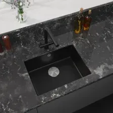 Кухонная мойка ZorG Fast 54 Premium black metallic
