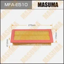 Воздушный фильтр MASUMA MFA-E510
