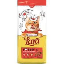 Сухой корм для кошек LARA С говядиной / 441166 (12.5кг)