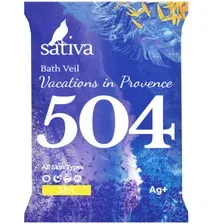  Sativa Пена для ванны №504 Каникулы в провансе 15 г