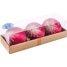 Елочная игрушка Волшебная страна SYQB-0124051 108509 (3шт)